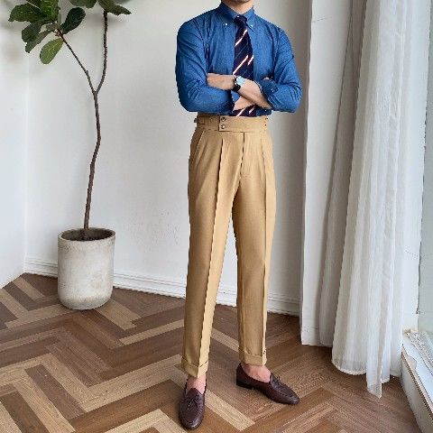The Veste High Waist - Straight Leg Trousers