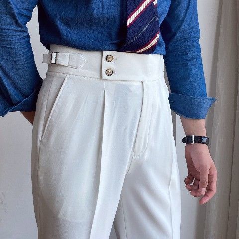 The Veste High Waist - Straight Leg Trousers