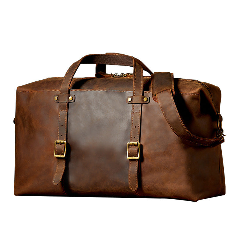 Genuine Leather Large-capacity Luggage Bag