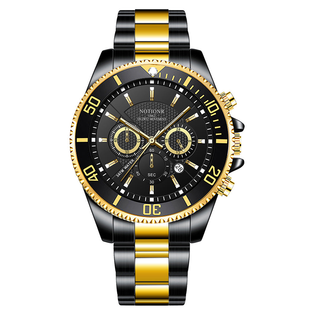 Black-Gold Diver's Edition-Waterproof Adventure Watch