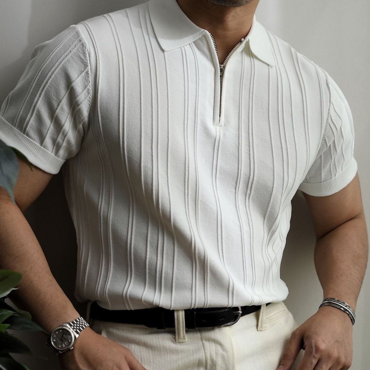 Riviera Knit Polo - Zipper Edition