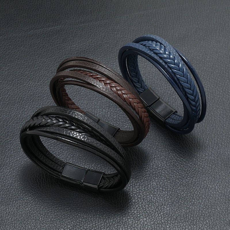 Men's Magnetic Snap Bracelet