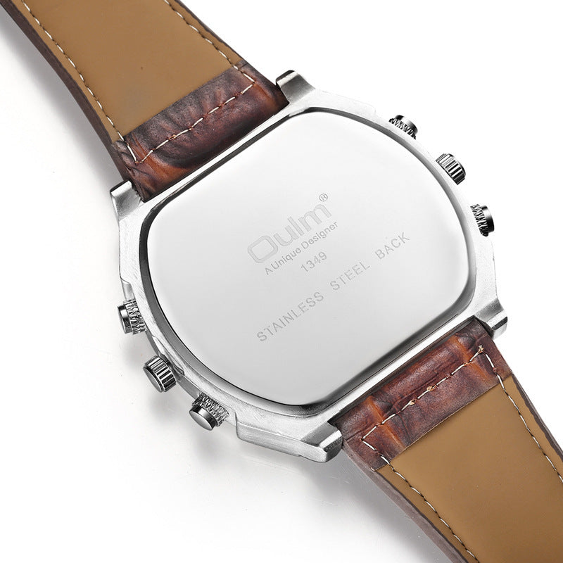 Pilot's Dual Time Zone Quarts Watch