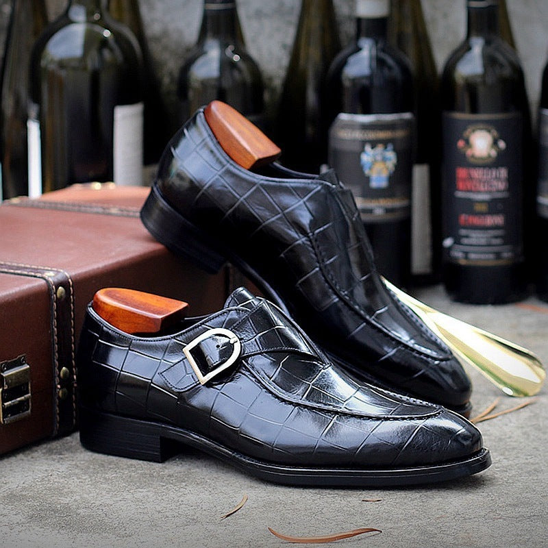 Imperial Regent Oxfords - Timeless Gloss Black Elegance