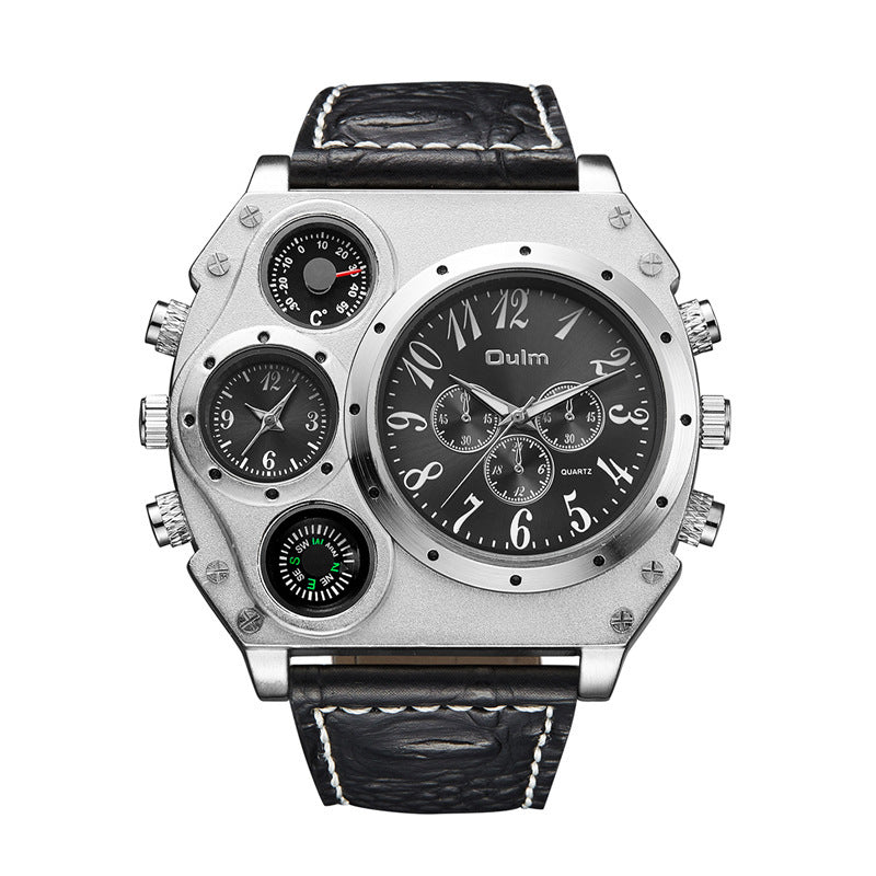 Pilot's Dual Time Zone Quarts Watch
