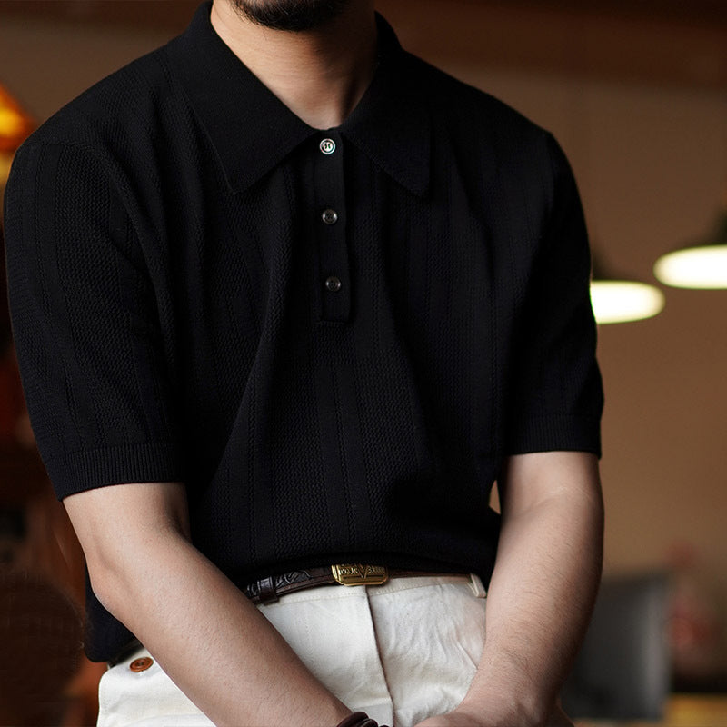 Riviera Knitted Polo - Short Sleeve Edition