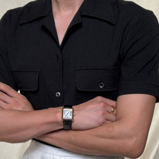 British Cuban Collar Shirt - Retro edition