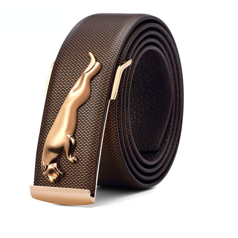 Men's Plate Belt Leather - Stallion Edition