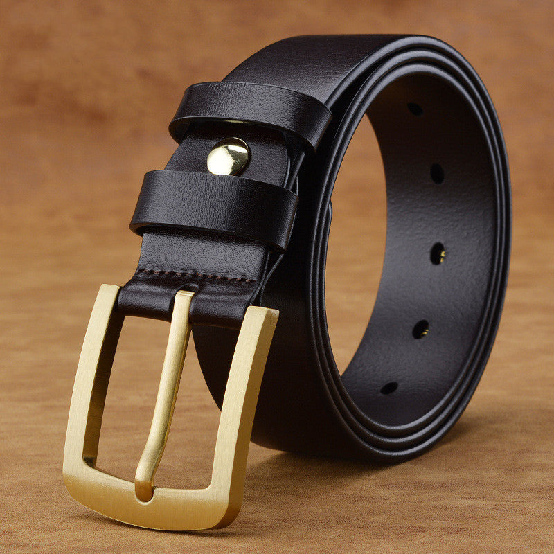 Retro Brass Pin Belt-Vintage Edition