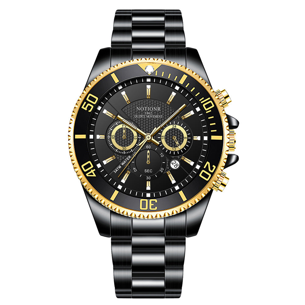 Black-Gold Diver's Edition-Waterproof Adventure Watch