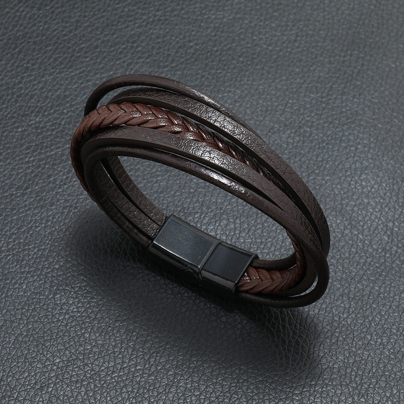 Men's Magnetic Snap Bracelet