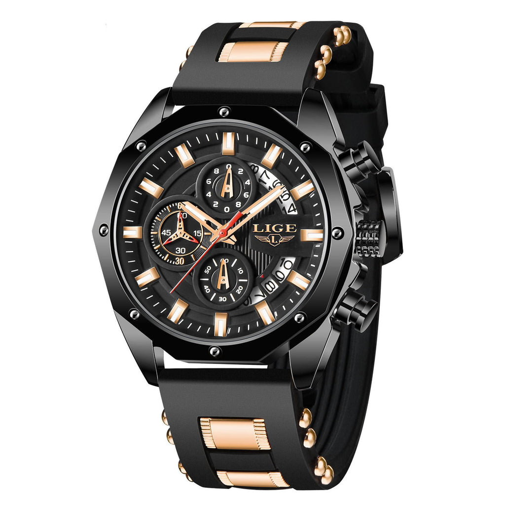 Luxury Chronograph Sports Watch-Waterproof Multicolor edition