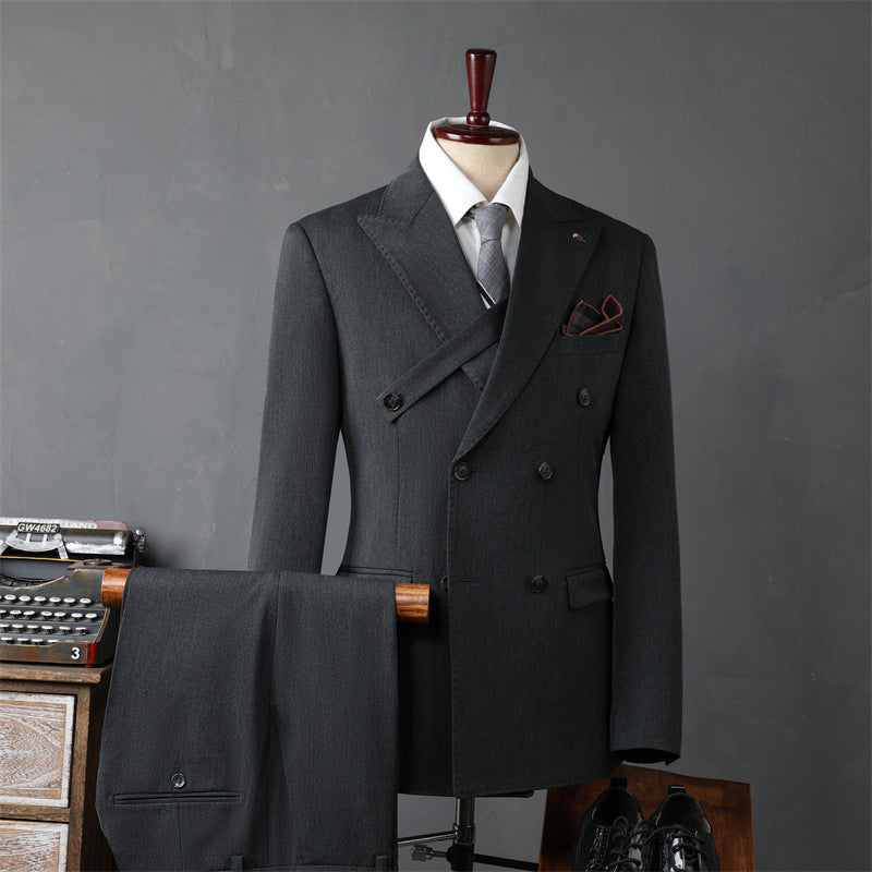 The Raees Imperial Double Breasted Suit-Elegance edition