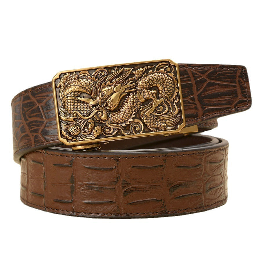 Western Embossed Texture belt-Heritage Edition