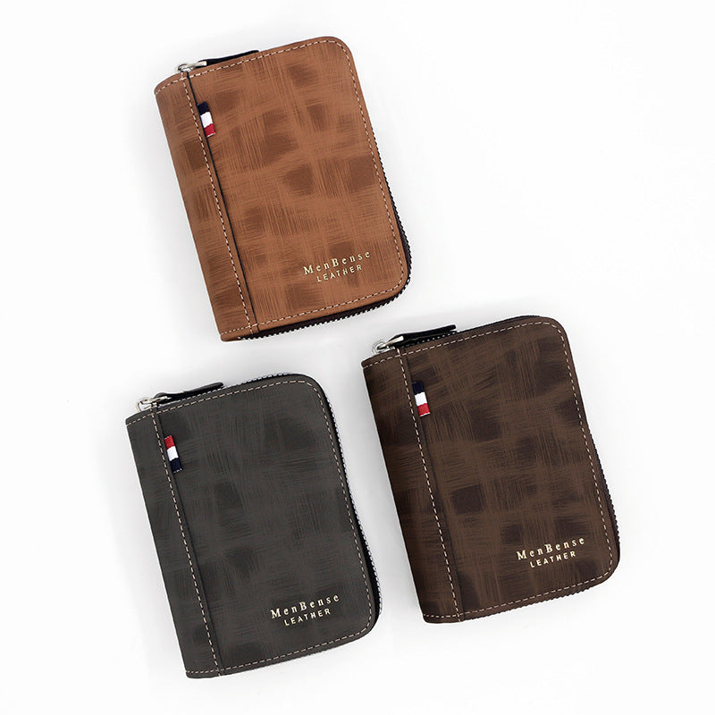 Short Clutch Wallet For Men-Pattern Edition