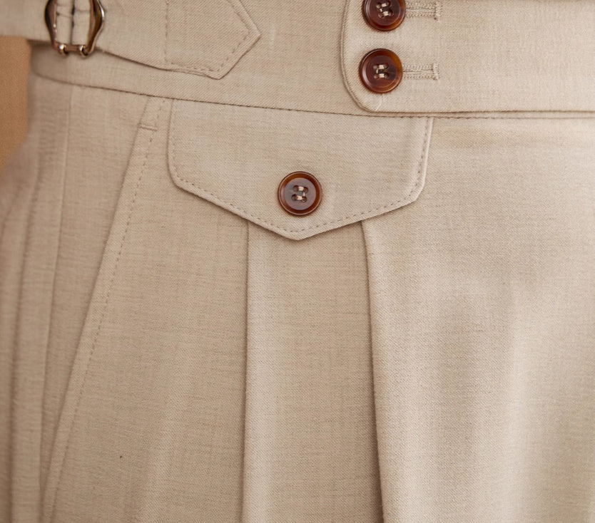 Naples high-Waisted Suit Pants - Italian Riviera Edition