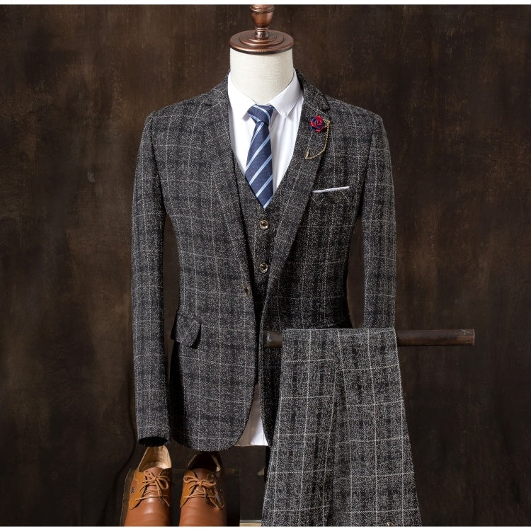 The Obsidian Zenith - 3 Piece Luxury Suit