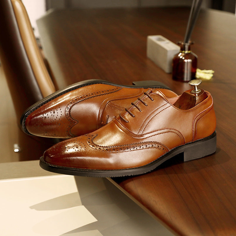 Raees Luxe - Handcrafted Leather oxford Dress Shoes For Men
