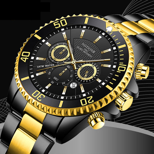 Black-Gold Diver's Edition-Waterproof Adventure Watch