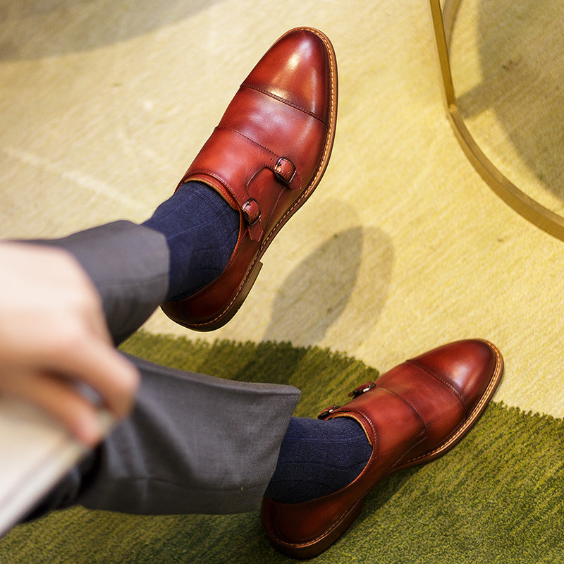 Monk Strap Boots - Mafia Edition