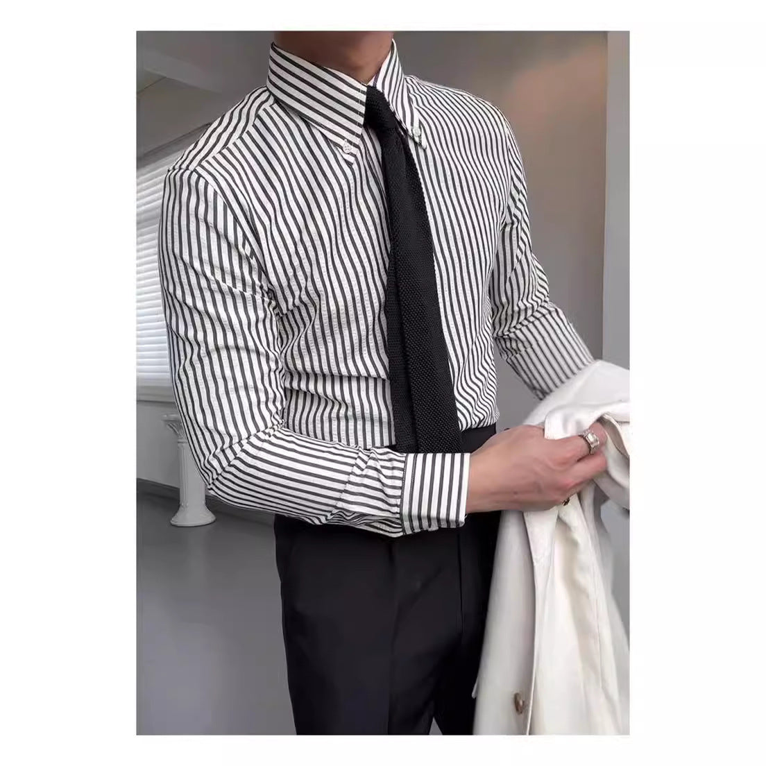 Sorrento Breeze Shirt - Early Spring Seer-soft