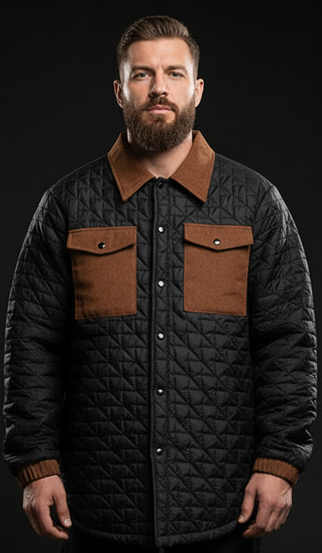 Blackout - Diamond Quilted
