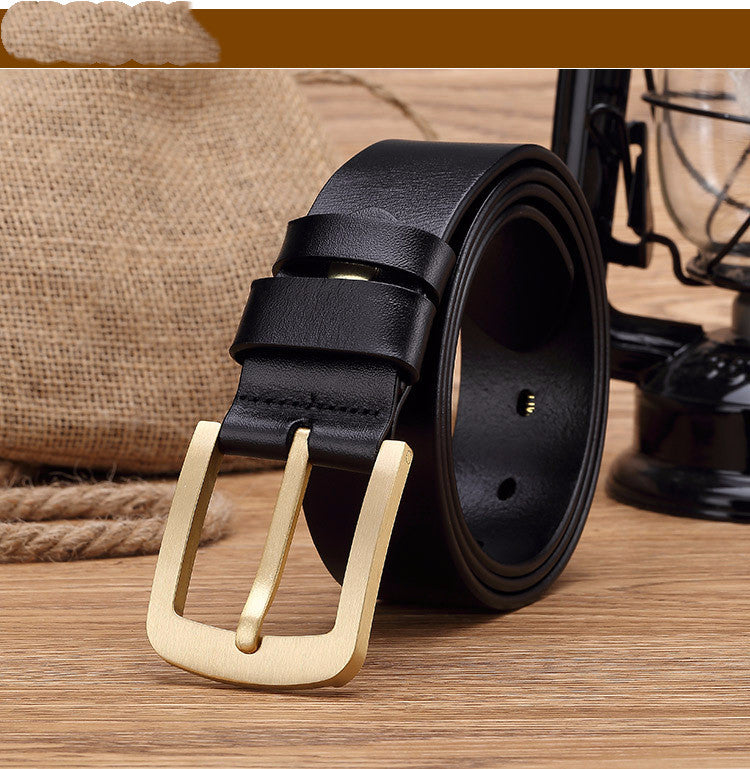 Retro Brass Pin Belt-Vintage Edition