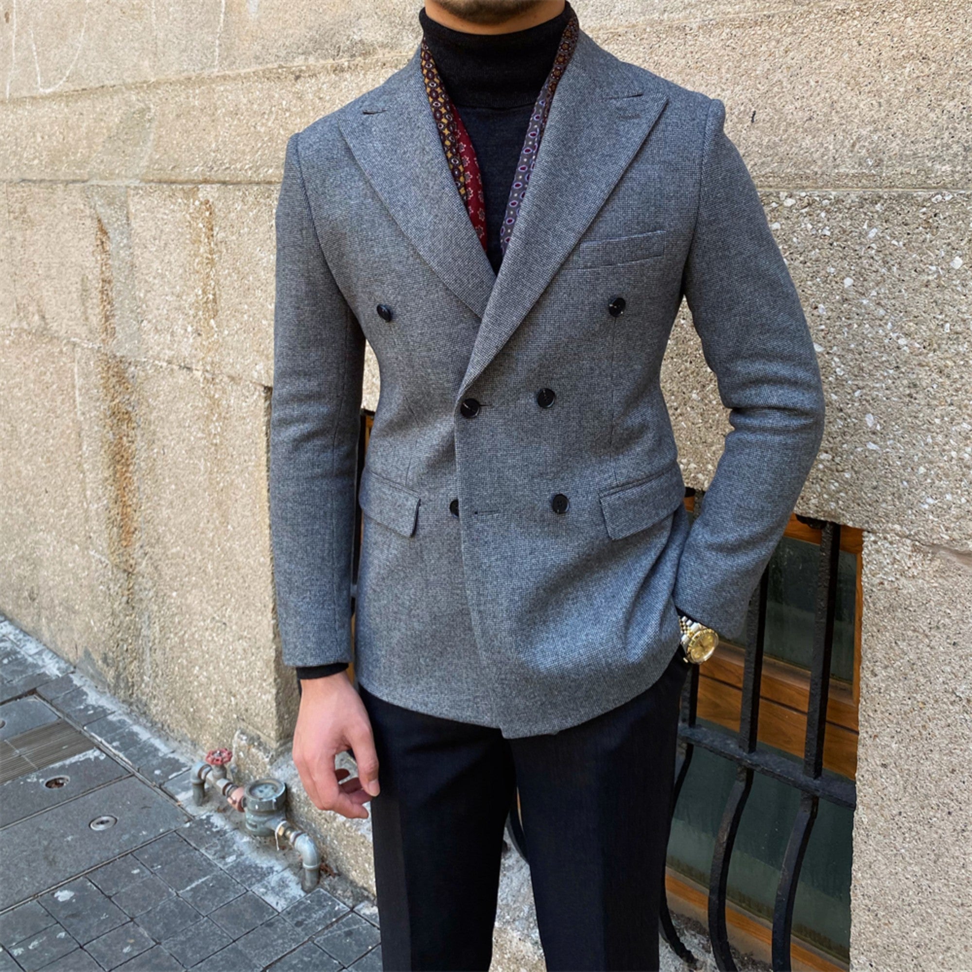 The Raees Imperial Double Breasted Suit