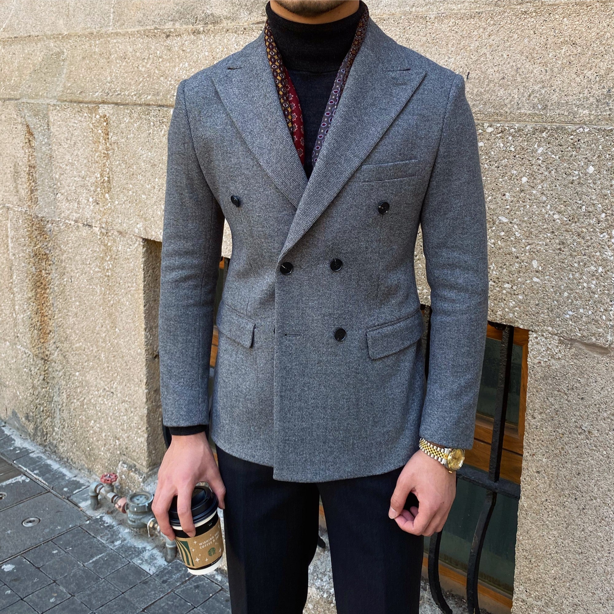 The Raees Imperial Double Breasted Suit