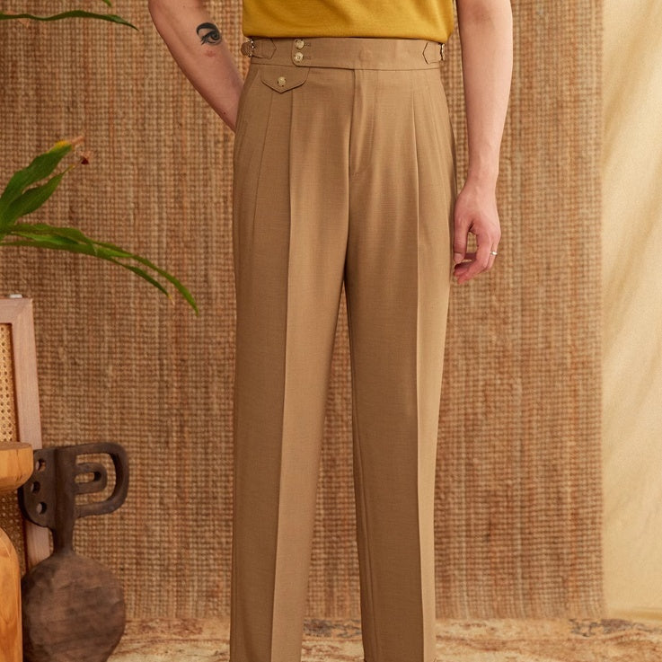 Naples high-Waisted Suit Pants - Italian Riviera Edition