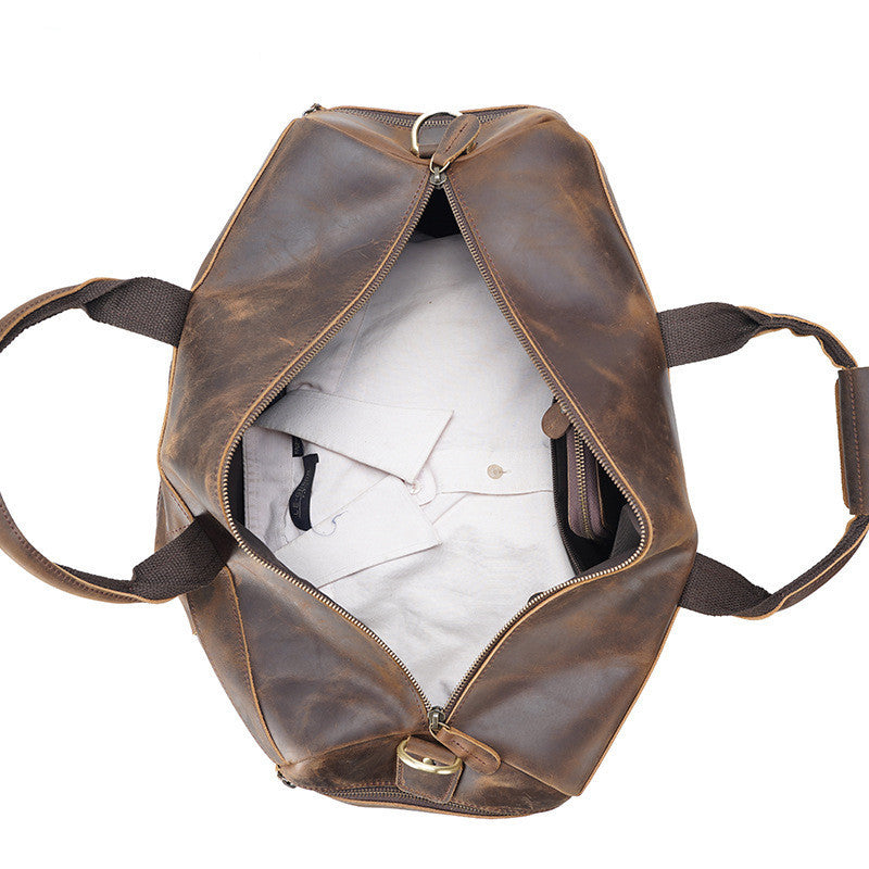 Vintage Leather Luggage Bag-Pilot's Edition