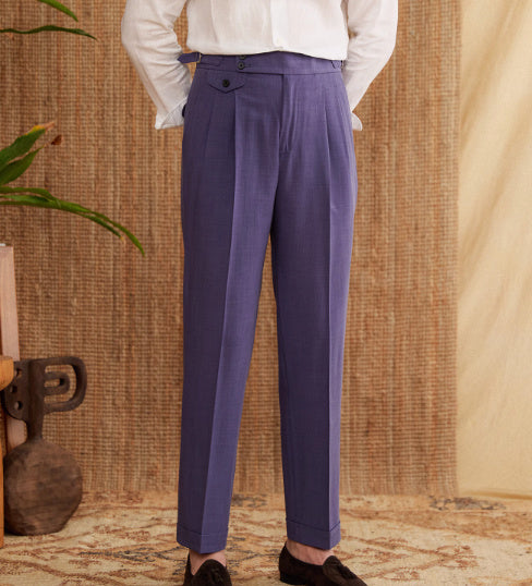 Naples high-Waisted Suit Pants - Italian Riviera Edition