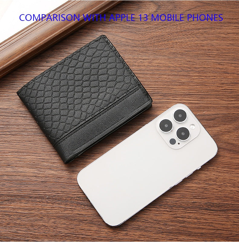 Snakeskin Pattern Wallet-Versatlity Edition