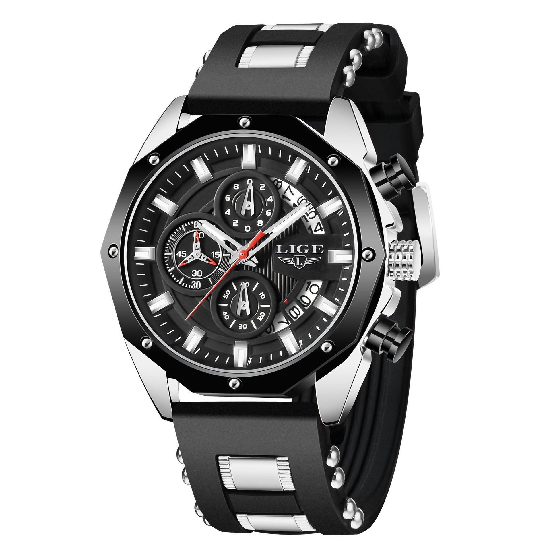 Luxury Chronograph Sports Watch-Waterproof Multicolor edition