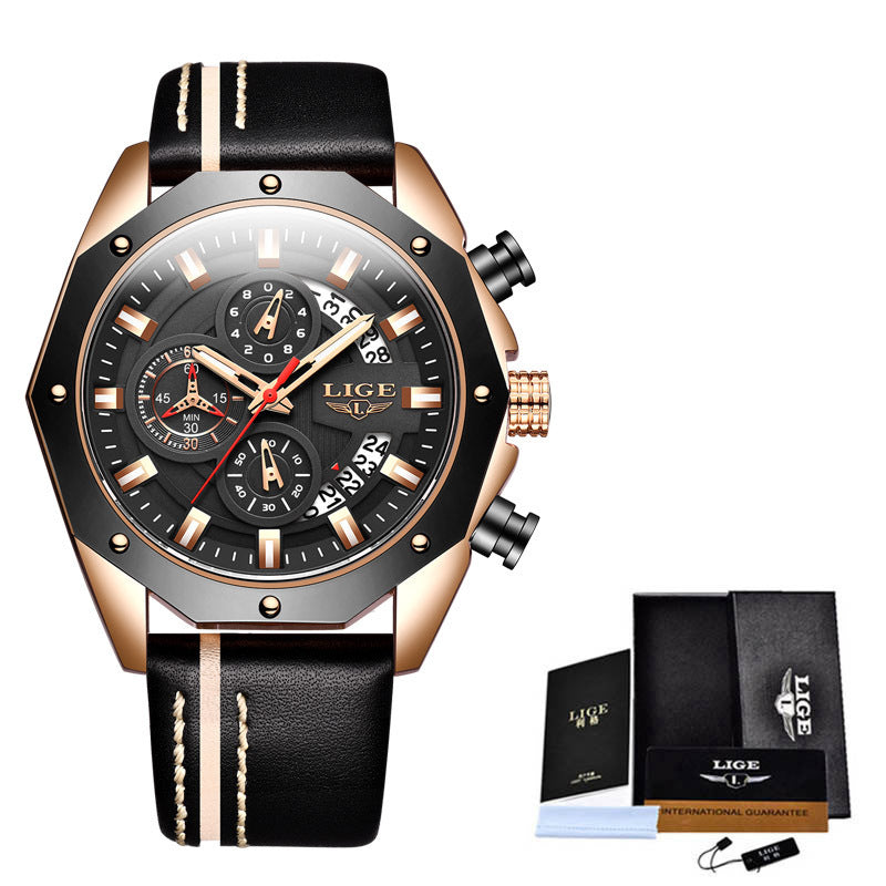 Luxury Chronograph Sports Watch-Waterproof Multicolor edition